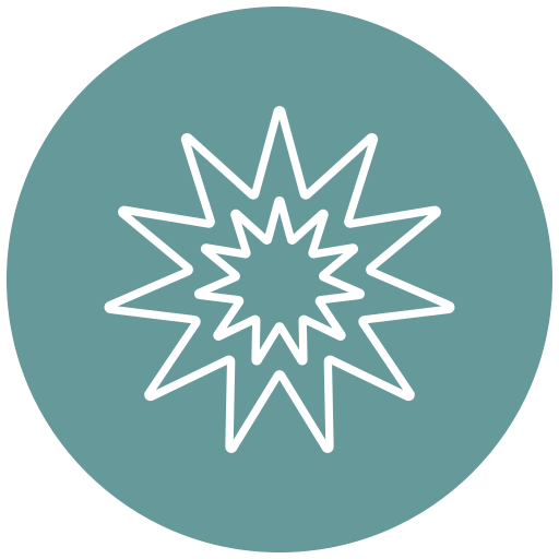 Explosion free icon Explosion free icon