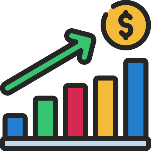 finanzieller gewinn kostenlos Icon finanzieller gewinn kostenlos Icon
