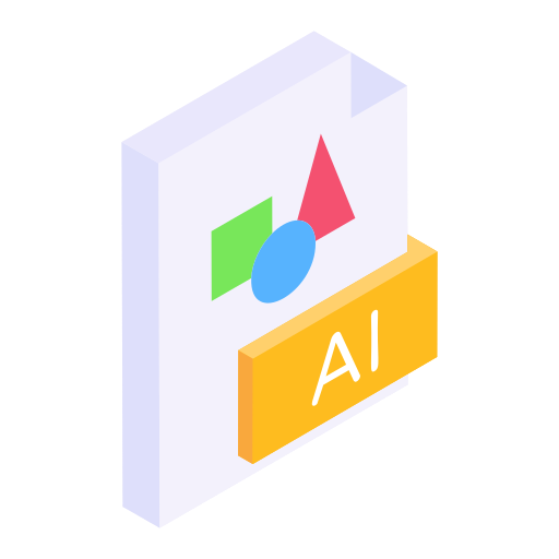 formato ai icono gratis