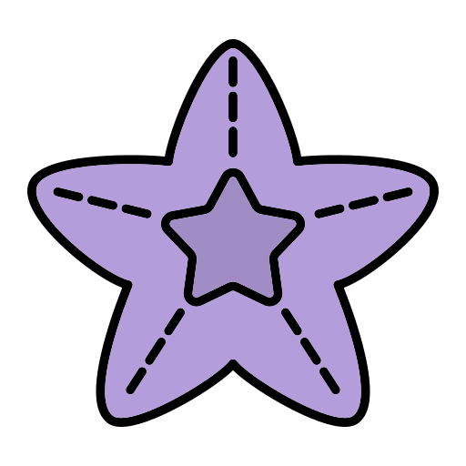 estrella de mar icono gratis