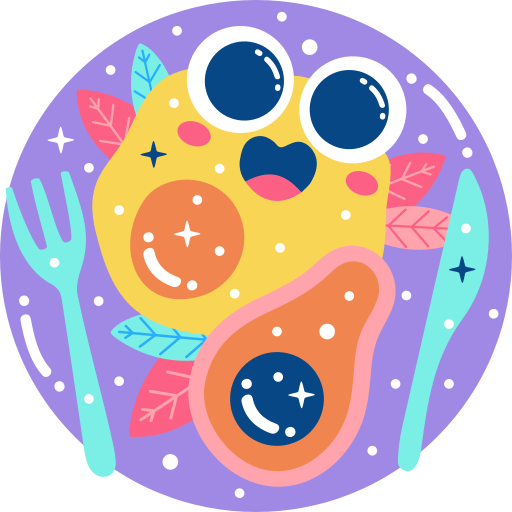 gesundes essen kostenlos Sticker
