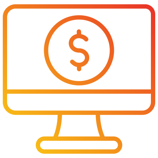 acesso a operações bancárias via internet grátis ícone acesso a operações bancárias via internet grátis ícone