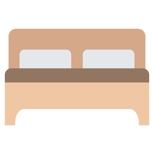 Double bed Generic Flat icon