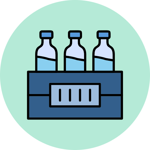 garrafa de agua grátis ícone