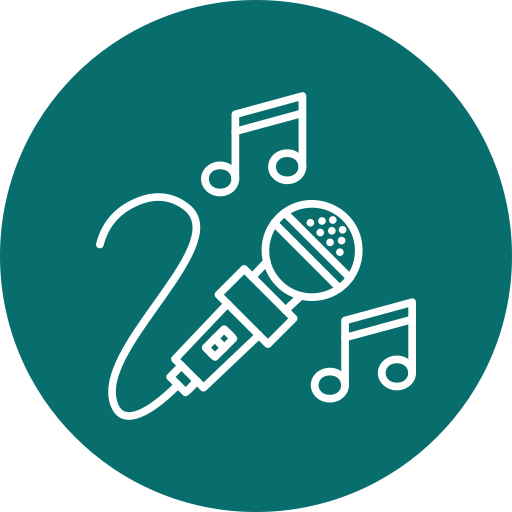 노래방 무료 아이콘