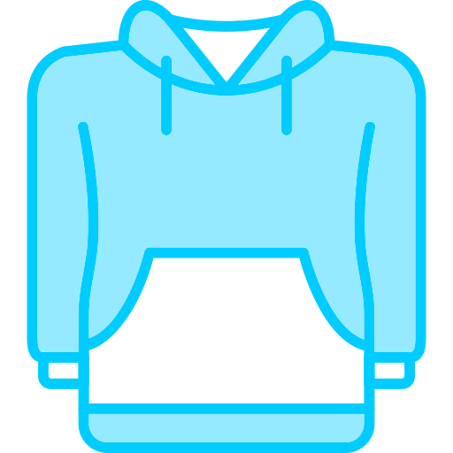 Hoodie Generic Blue icon