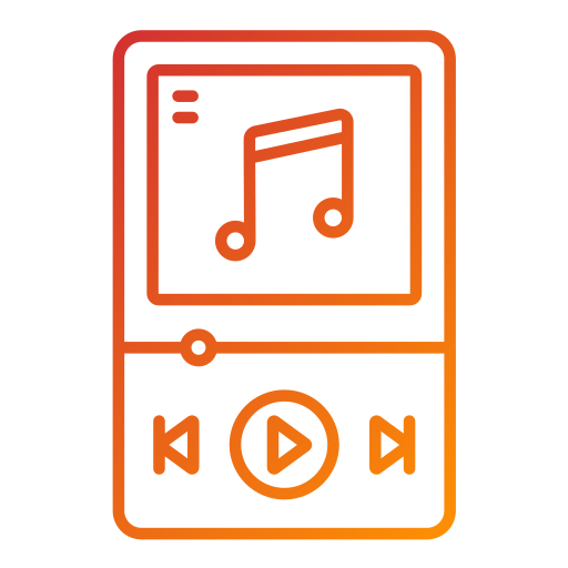 reproductor de música icono gratis