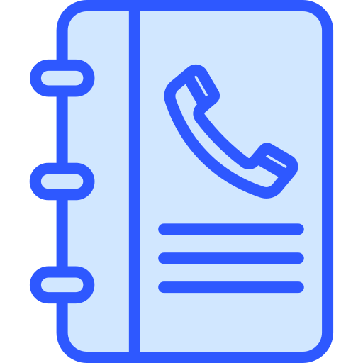 annuaire téléphonique Icône gratuit annuaire téléphonique Icône gratuit