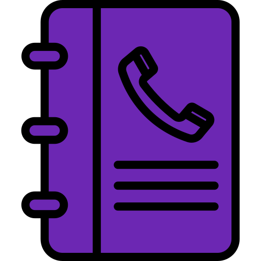 annuaire téléphonique Icône gratuit annuaire téléphonique Icône gratuit