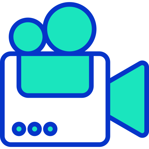 grabación de vídeo icono gratis