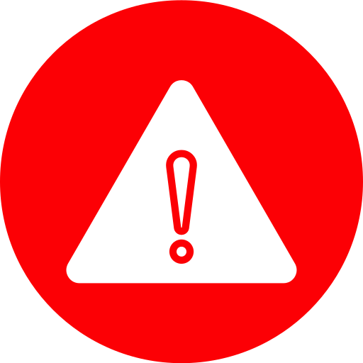 Warning Generic Flat icon