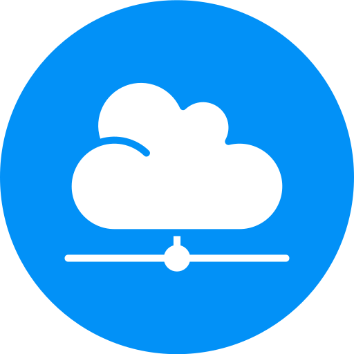 Cloud computing - free icon