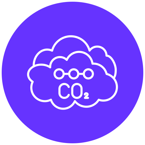 Carbon dioxide Generic Flat icon