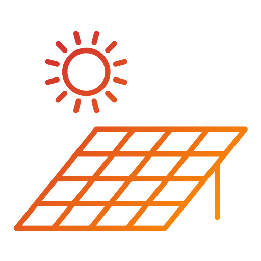 energía solar icono gratis