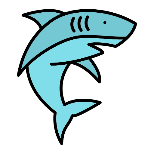 requin Icône gratuit
