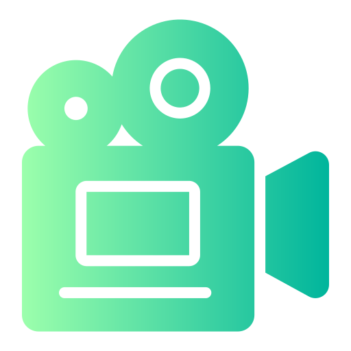 Video Camera Generic Flat Gradient icon