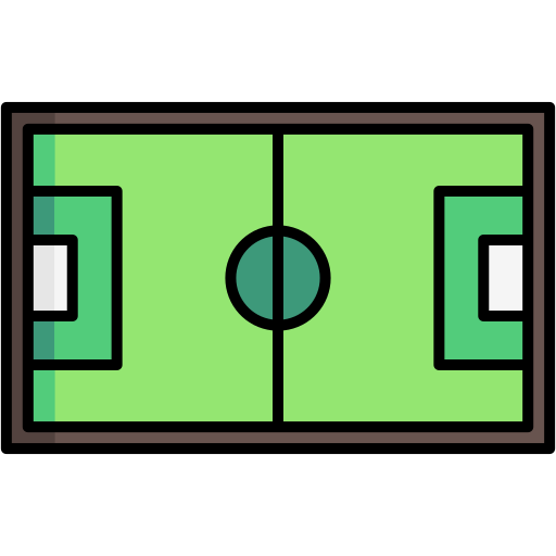 Soccer field Generic Outline Color icon