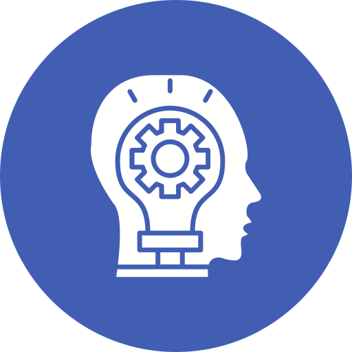 Creative thinking free icon