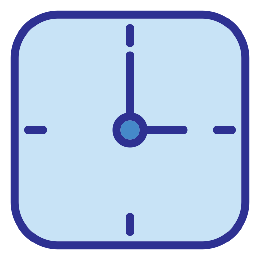 Wall clock free icon Wall clock free icon