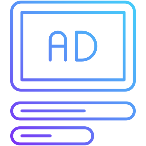 Advertisement free icon