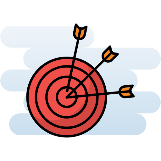 misión icono gratis