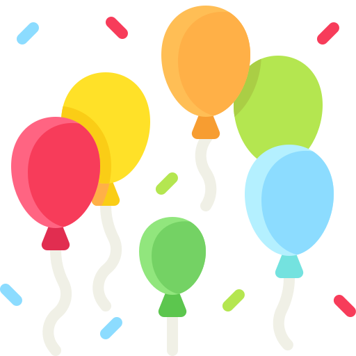 Balloons - Free holidays icons