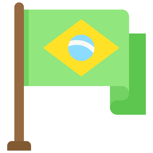 drapeau brésil Icône gratuit