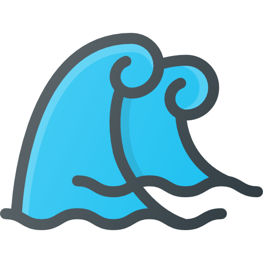 tsunami icono gratis