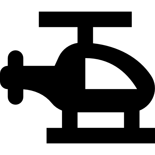 helicóptero icono gratis