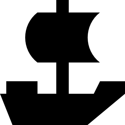 barco de vela icono gratis