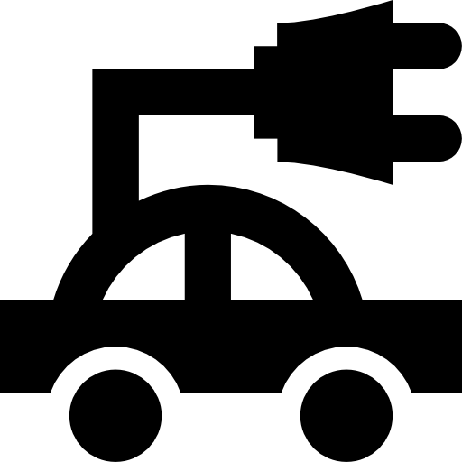 Электромобиль бесплатно иконка