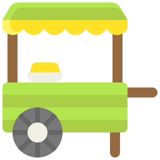 Food Cart Generic Flat Icon