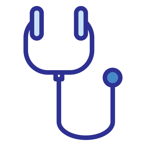 Stethoscope Generic Blue icon