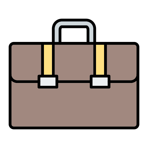 Briefcase Generic Outline Color Icon