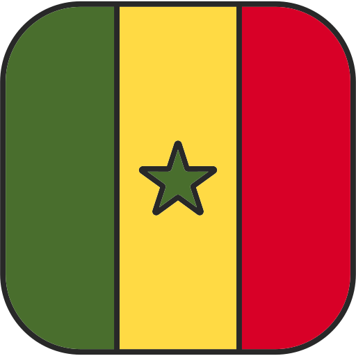 Senegal Generic Outline Color icon