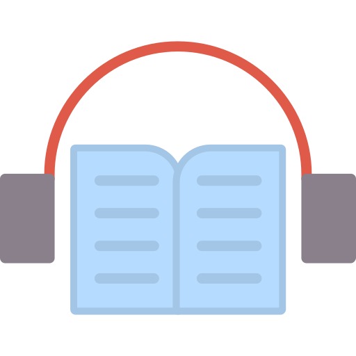 audio libro icono gratis