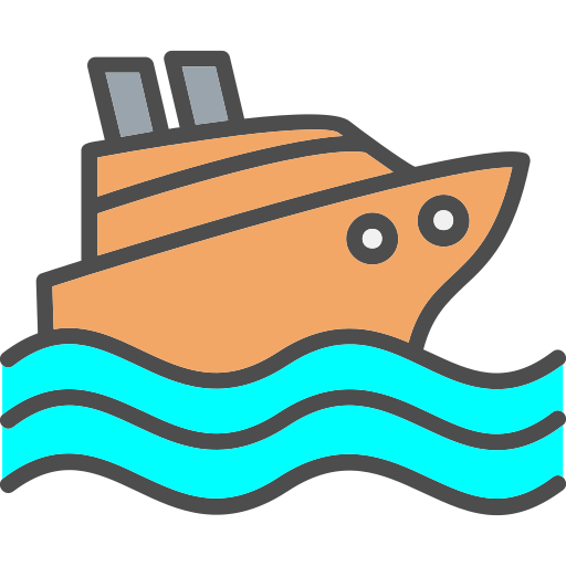 croisière Icône gratuit