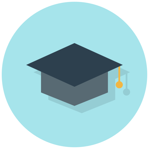 Mortarboard Generic Flat icon