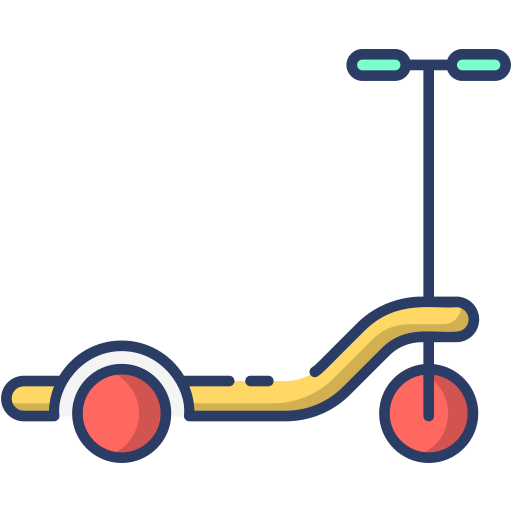scooter electrico icono gratis