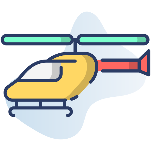 helicóptero icono gratis