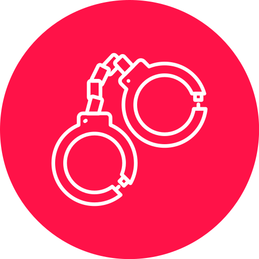 Police handcuffs Generic Flat icon