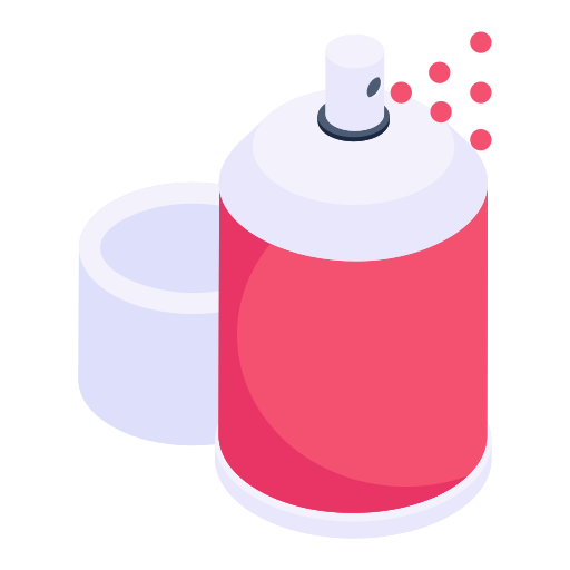 pintura en spray icono gratis