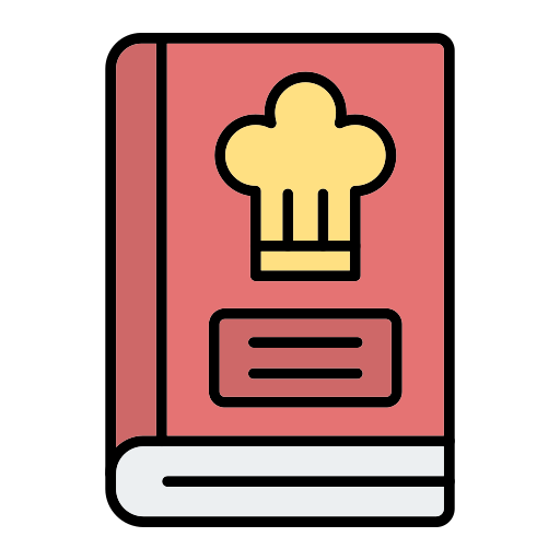Recipe book Generic color fill icon