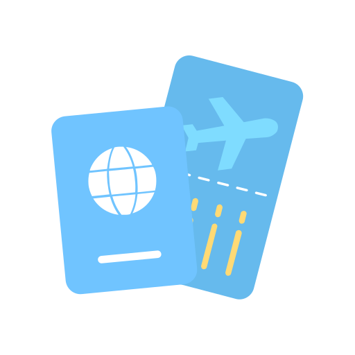 pasaporte icono gratis