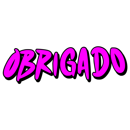 Obrigado Stickers Free Miscellaneous Stickers