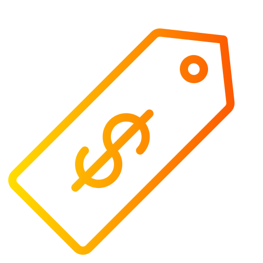 Étiquette de prix Icône gratuit