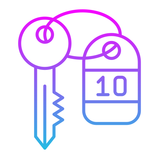 llave de la habitación icono gratis