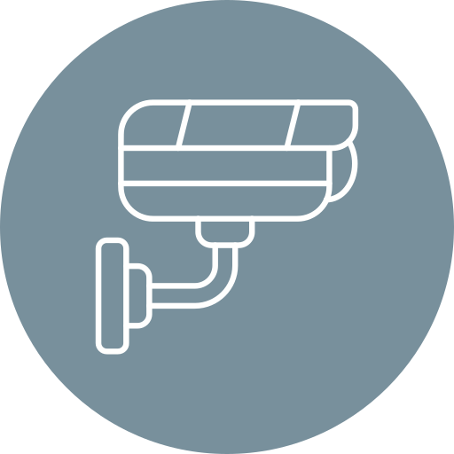 caméra de vidéosurveillance Icône gratuit caméra de vidéosurveillance Icône gratuit