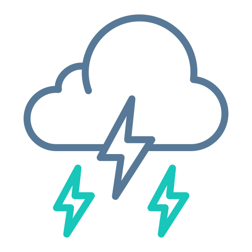 Thunderstorm - Free weather icons