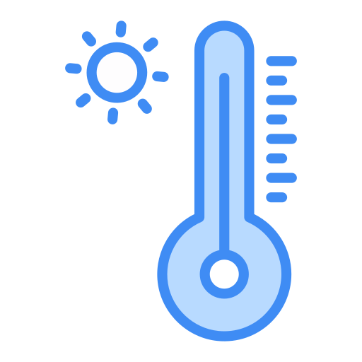 la temperatura icono gratis